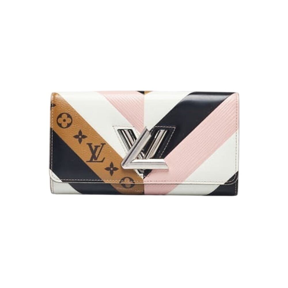 Louis Vuitton Limited Edition Rose Ballerine Epi Reverse Monogram Twist Wallet